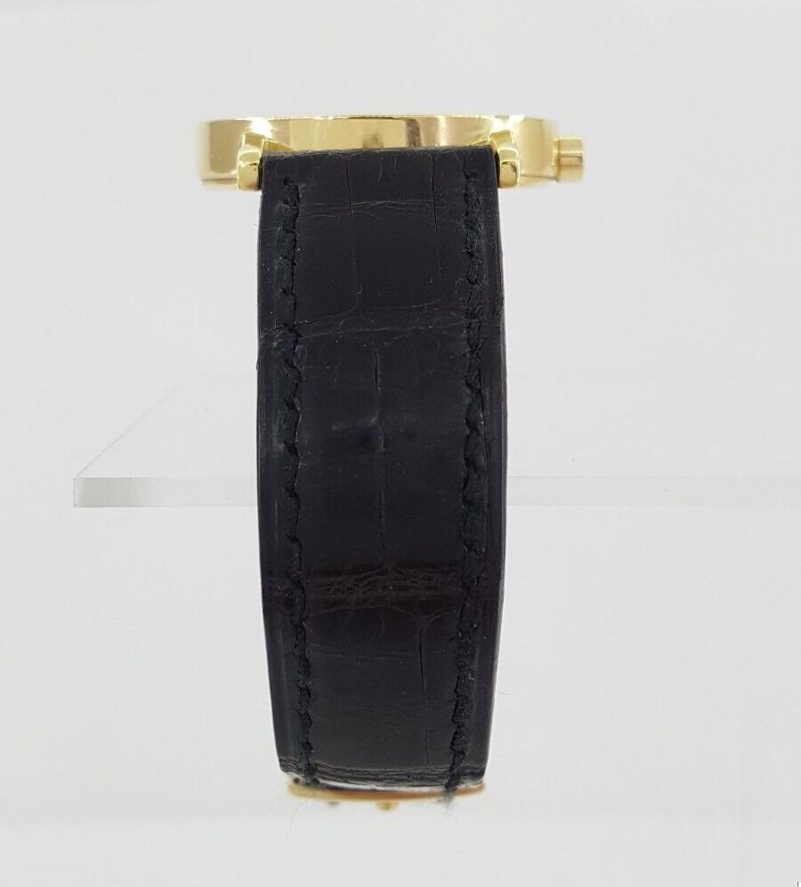 Bulgari Bvlgari 18K Yellow Gold 30mm Quartz Swiss Watch Ref BB 30 GL Leather