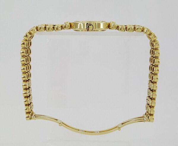 Harry Winston Premier Ladies 18k Yellow Gold Diamond Quartz Watch 22.6mm 66 Gr