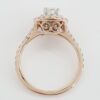 Neil Lane Oval Double Halo Split-Shank Engagement Ring 1 ct 14k 2-Tone Rtl 4.4k