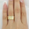 Piaget Round Diamond Full Circle Eternity 18k Yellow Gold Wedding Band 0.72 ct