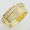 Piaget Round Diamond Full Circle Eternity 18k Yellow Gold Wedding Band 0.72 ct