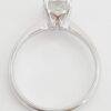 Ritani Natural Round Diamond Solitaire Engagement Ring 0.84 ct 18K & Plat 4,195