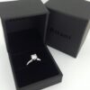 Ritani Natural Round Diamond Solitaire Engagement Ring 0.84 ct 18K & Plat 4,195