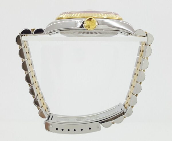 Rolex DateJust 16233 36 mm SS & 18K Jubilee Factory Diamond Dial Mfr 2001