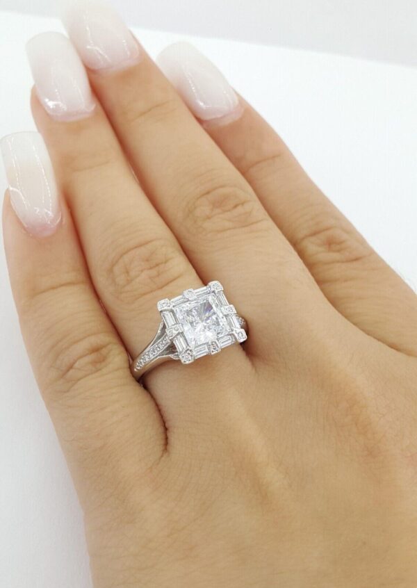 TACORI Platinum Simply Tacori 0.68 ct Diamond Semi-Mount Engagement Ring 8,490