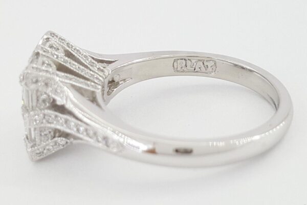 TACORI Platinum Simply Tacori 0.68 ct Diamond Semi-Mount Engagement Ring 8,490