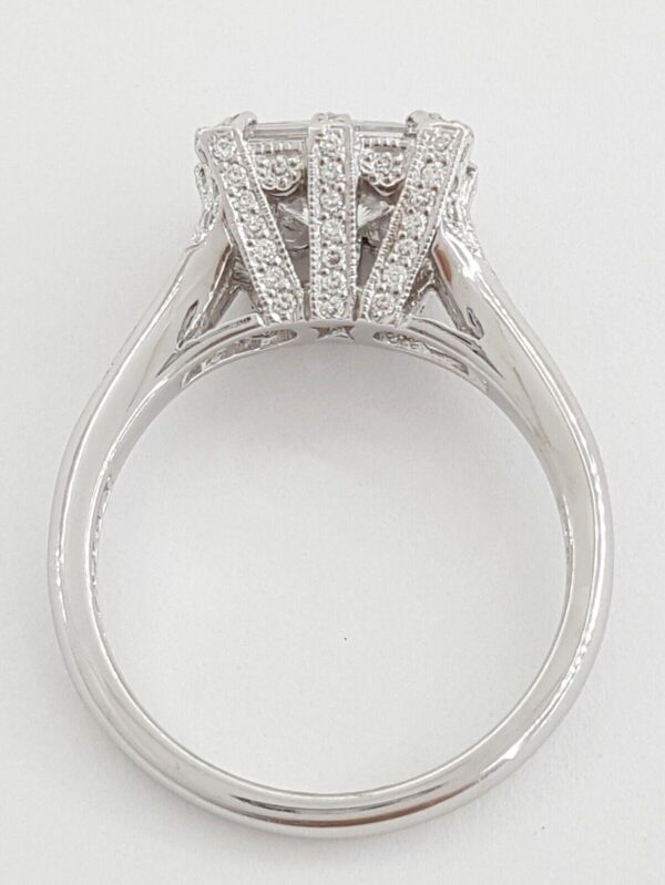 TACORI Platinum Simply Tacori 0.68 ct Diamond Semi-Mount Engagement Ring 8,490
