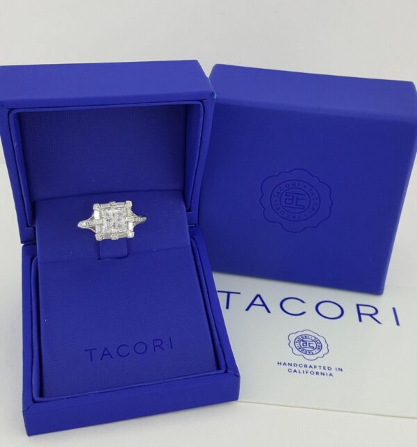 TACORI Platinum Simply Tacori 0.68 ct Diamond Semi-Mount Engagement Ring 8,490