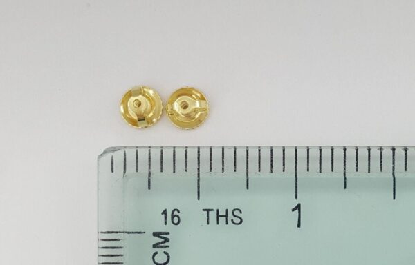 Tiffany & Co 18k Yellow Gold Replacement Earring Screw Backs Earnuts 1 Pair