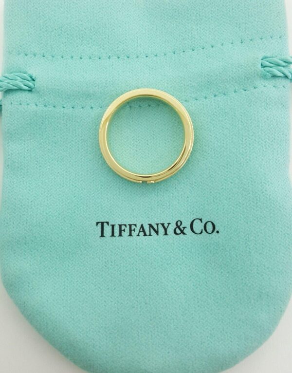 Tiffany & Co. T Narrow Ring 18K Yellow Gold 4.5 mm