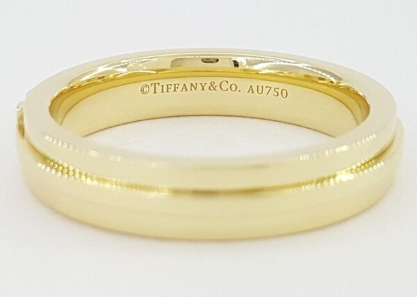 Tiffany & Co. T Narrow Ring 18K Yellow Gold 4.5 mm