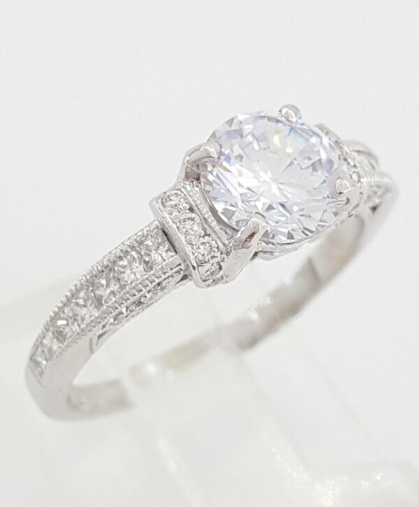 TACORI Semi-Mount Diamond 0.38 ct 18k Engagement Ring Retail 3240