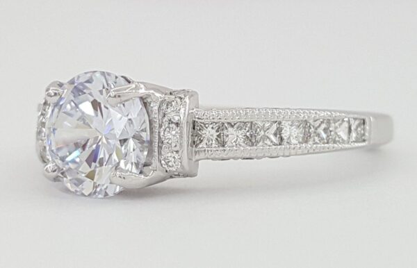 TACORI Semi-Mount Diamond 0.38 ct 18k Engagement Ring Retail 3240