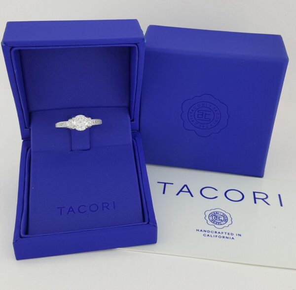 TACORI Semi-Mount Diamond 0.38 ct 18k Engagement Ring Retail 3240