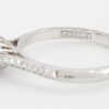 Simply TACORI Round Diamond Engagement Ring 0.73 ct 18k White Gold GIA Rtl 5K