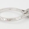 Simply TACORI Round Diamond Engagement Ring 0.73 ct 18k White Gold GIA Rtl 5K