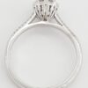 Simply TACORI Round Diamond Engagement Ring 0.73 ct 18k White Gold GIA Rtl 5K