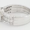 Rectangular Radiant Cut Diamond Halo Engagement Ring Set 1.8 ct 18k 14k Rtl 10k