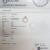 Round Brilliant Cut Diamond Platinum Pave Engagement Ring 2.1 ct