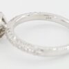 Round Brilliant Diamond 1.16 ct Halo Engagement Ring 14k White Gold Rtl 4995