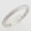 Tacori Classic Eternity Crescent Platinum 0.17 ct Diamond Wedding Band Rt 4,650