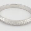Tacori Classic Eternity Crescent Platinum 0.17 ct Diamond Wedding Band Rt 4,650