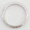 Tacori Classic Eternity Crescent Platinum 0.17 ct Diamond Wedding Band Rt 4,650