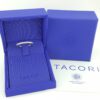 Tacori Classic Eternity Crescent Platinum 0.17 ct Diamond Wedding Band Rt 4,650