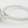 Pear Brilliant Cut Diamond 0.85 ct Halo 14K Gold Engagement Ring Rtl 3,000