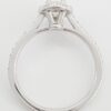 Pear Brilliant Cut Diamond 0.85 ct Halo 14K Gold Engagement Ring Rtl 3,000