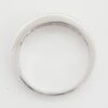Kobi 1 ct Rectangular Radiant Diamond Channel Set Platinum Wedding Ring 4mm
