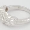 Princess Oval Marquise & Radiant Diamonds 4-Stone Bezel Ring 14K Gold 2.17 ct