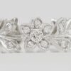 Jack KELEGE 0.65 ct Round Diamond Flower Ring Platinum 6.8 mm KPBD607 Rtl 5,100