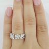 Jack KELEGE 0.65 ct Round Diamond Flower Ring Platinum 6.8 mm KPBD607 Rtl 5,100