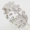 Jack KELEGE 0.65 ct Round Diamond Flower Ring Platinum 6.8 mm KPBD607 Rtl 5,100