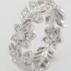 Jack KELEGE 0.65 ct Round Diamond Flower Ring Platinum 6.8 mm KPBD607 Rtl 5,100