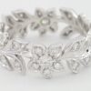 Jack KELEGE 0.65 ct Round Diamond Flower Ring Platinum 6.8 mm KPBD607 Rtl 5,100