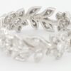 Jack KELEGE 0.65 ct Round Diamond Flower Ring Platinum 6.8 mm KPBD607 Rtl 5,100