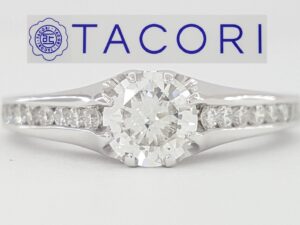 TACORI Round Diamond Engagement Ring 18K Gold Neotare 1.01 ct EGL Rtl 8.4K