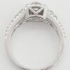 Helzberg 1.03 ct Round Diamond Halo Engagement Ring in 14k White Gold