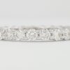 Round Diamond Full Circle Eternity 14k White Gold Wedding Band / Ring 1 ct