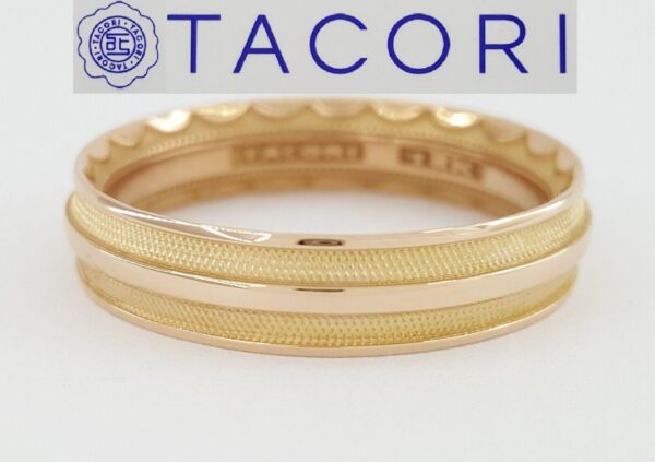 TACORI Sculpted Crescent 76-5R 5mm Men's 18k Rose Gold Wedding Band