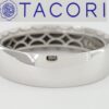 TACORI Sculpted Crescent 111-6 6mm Men's 18k White Gold Wedding Band Rtl 2,200