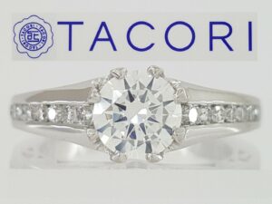 TACORI 18K Gold Neotare 280065 Semi-Mount Engagement Ring 0.48 ct Retail 5,600