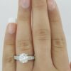 Tacori Platinum Hand Engraved Engagement Ring 0.3 ct Model HT2196 Retail 4,930
