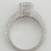 Tacori Platinum Hand Engraved Engagement Ring 0.3 ct Model HT2196 Retail 4,930