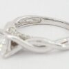 Princess Ideal Cut Diamond Engagement Ring 1.05 ct D VS2 GIA Retail 7,500