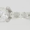 0.78 ct TACORI Platinum Semi-Mount Engagement Ring Rtl 8,020
