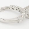 0.78 ct TACORI Platinum Semi-Mount Engagement Ring Rtl 8,020