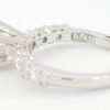 0.78 ct TACORI Platinum Semi-Mount Engagement Ring Rtl 8,020